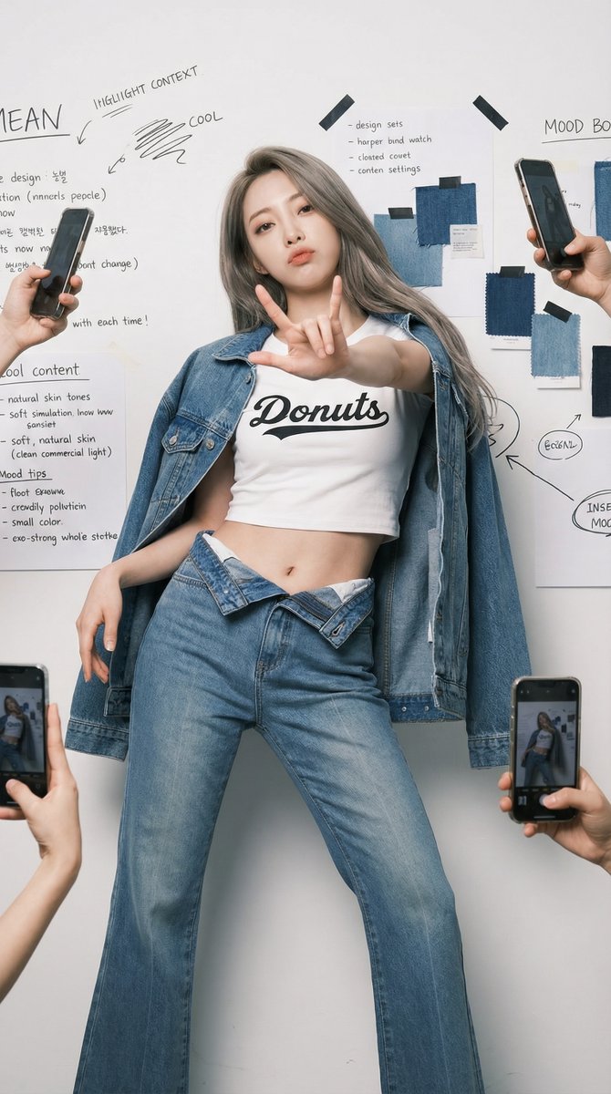 Street Cool Peace Girl