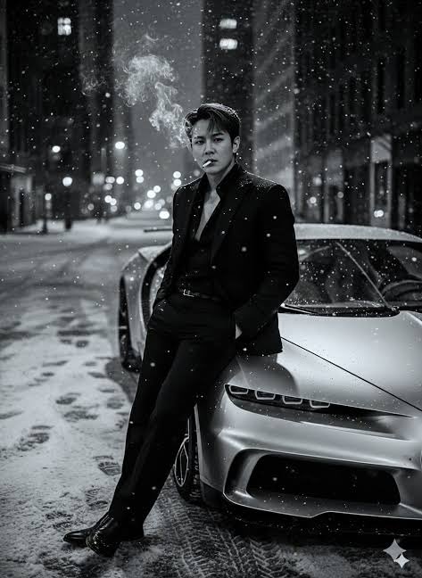 Snowy Night Cool Gentleman
