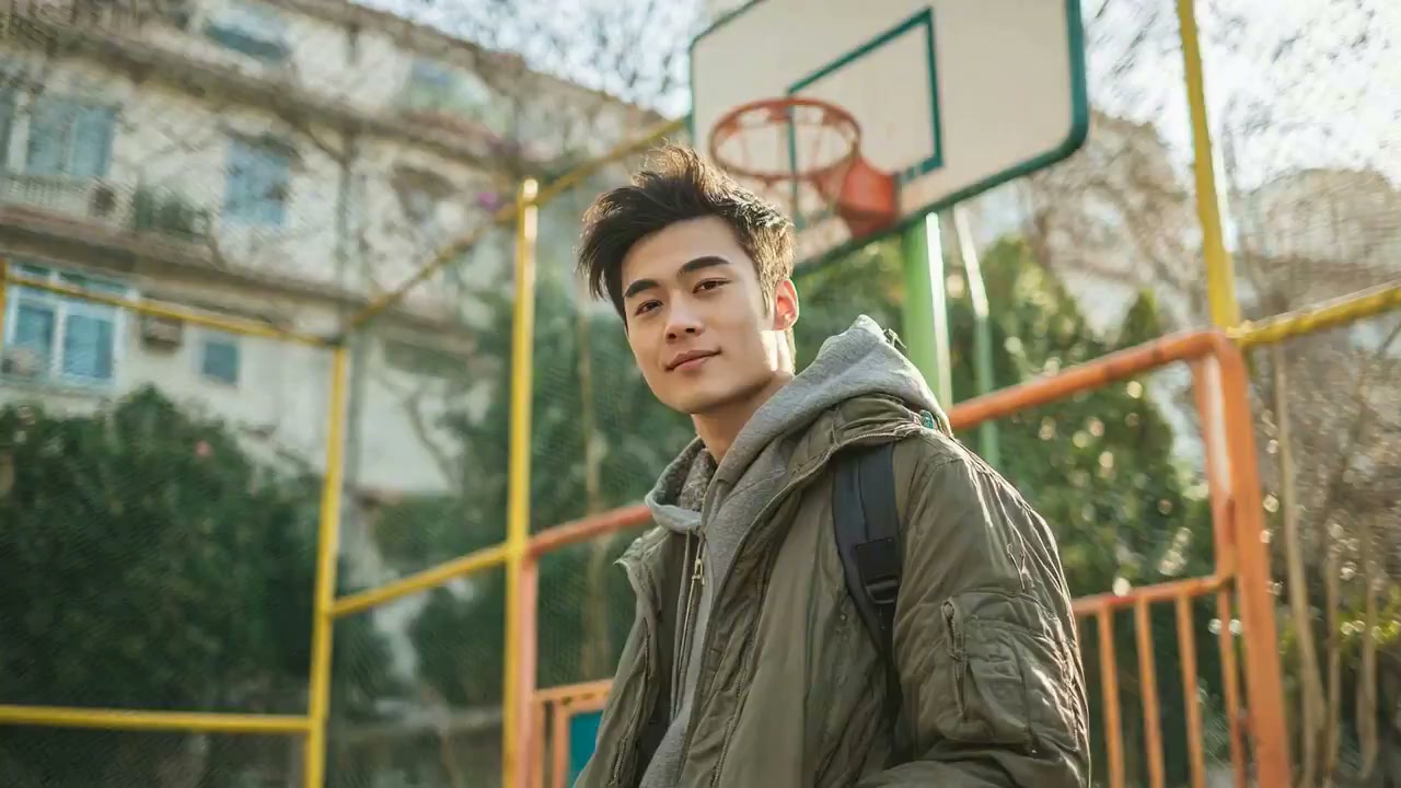 Basketball Boy Time Travel Ancient Mansion