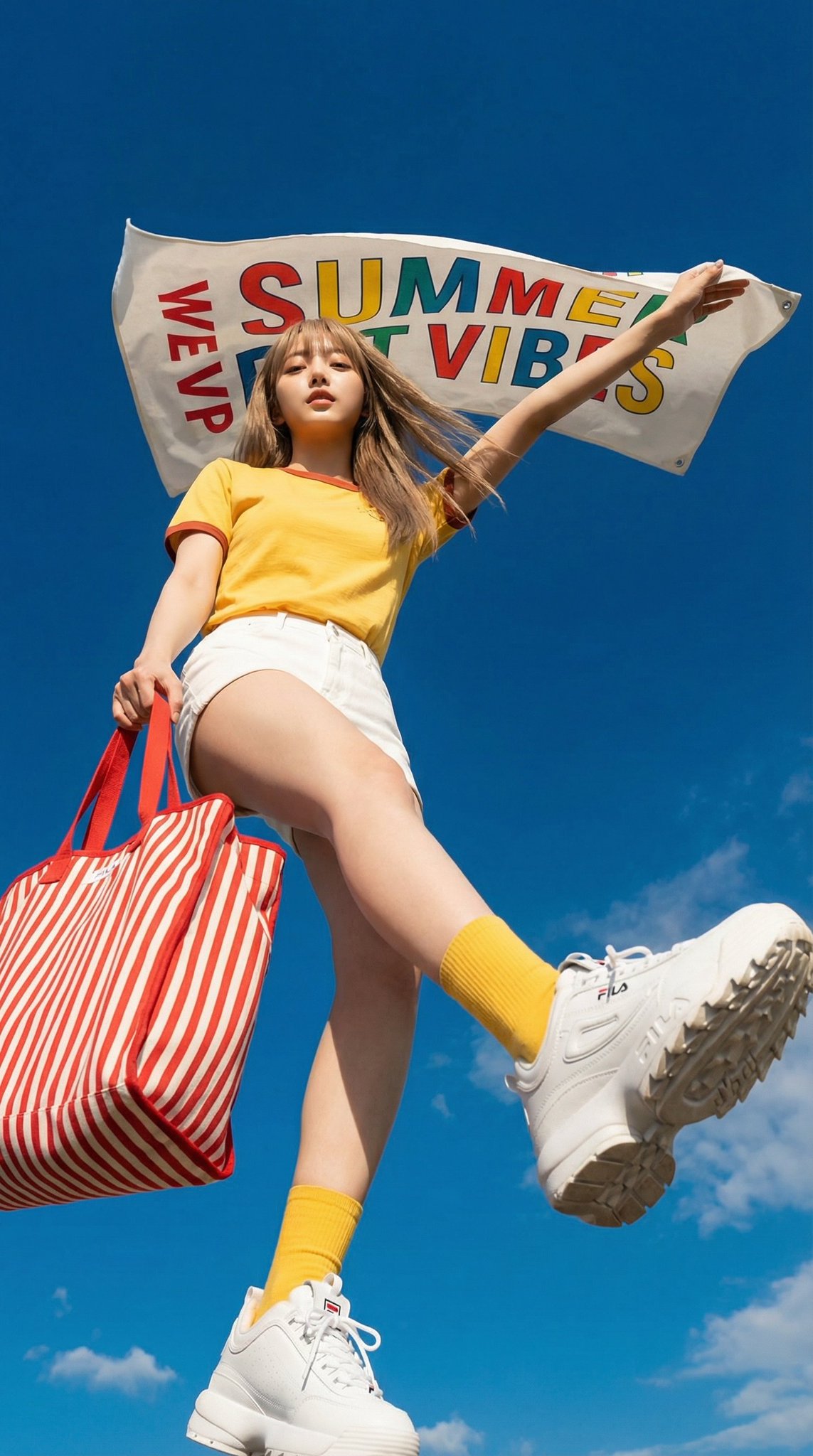 Sunny Leap Vivid Girl