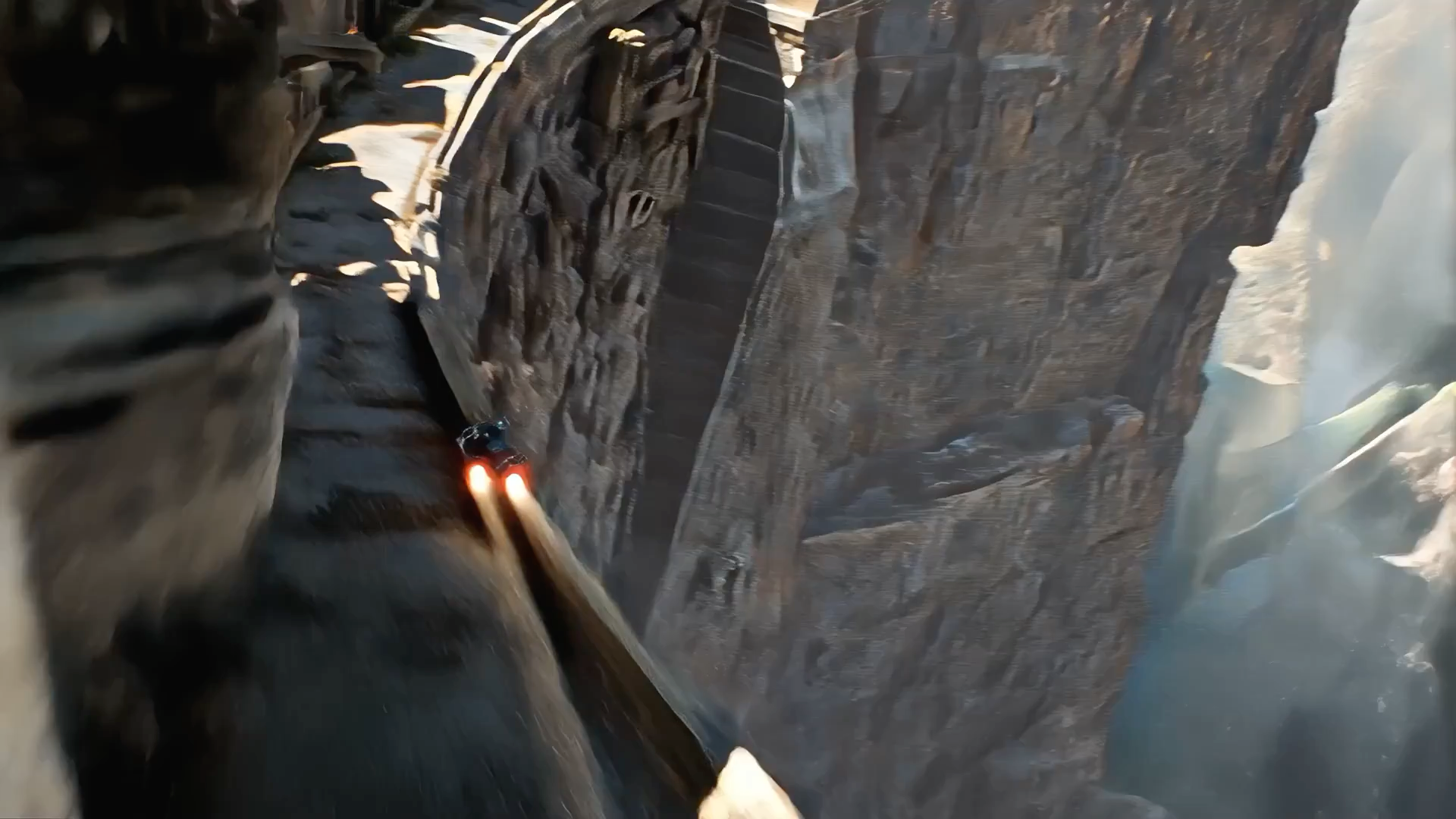 Ancient Cliff City Speeder Chase