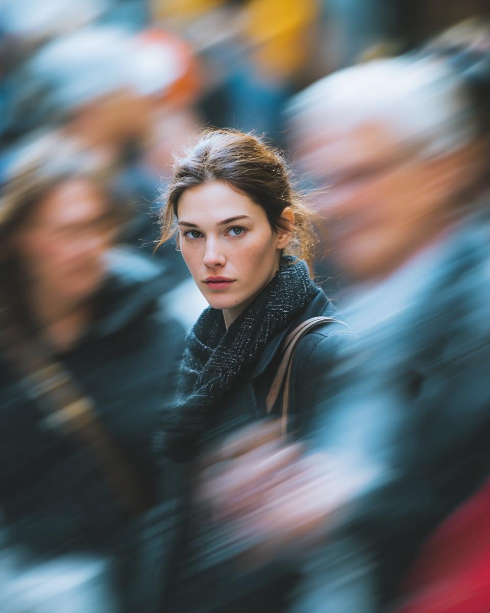 Ultra Realistic Cinematic Street Portrait