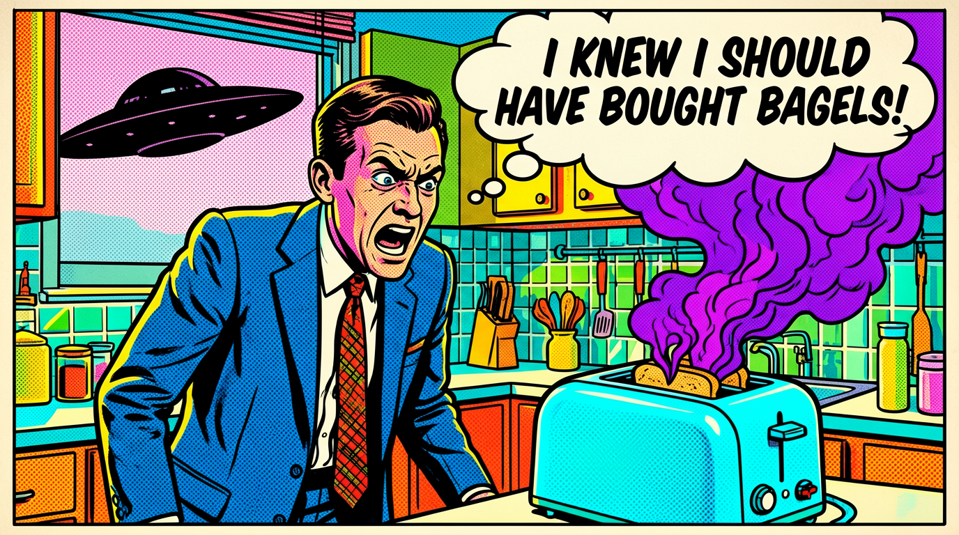 Pop Art comic book illustration prompt for Nano Banana Pro