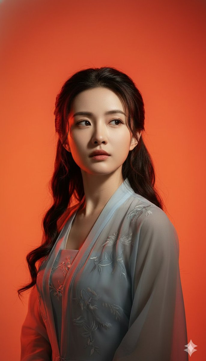 Heroic Orange Portrait