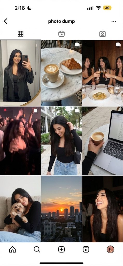 A 9-image Photo Dump Grid of This Person S Weekend a