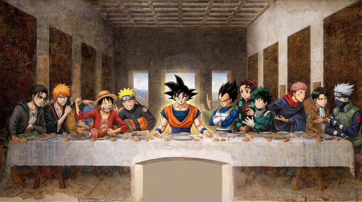 Recreate the Composition of Leonardo Da Vinci S the Last Supper