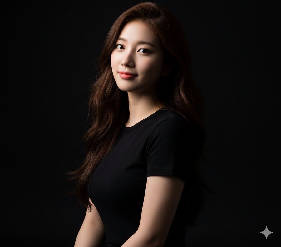 Studio-Made Portrait Photo