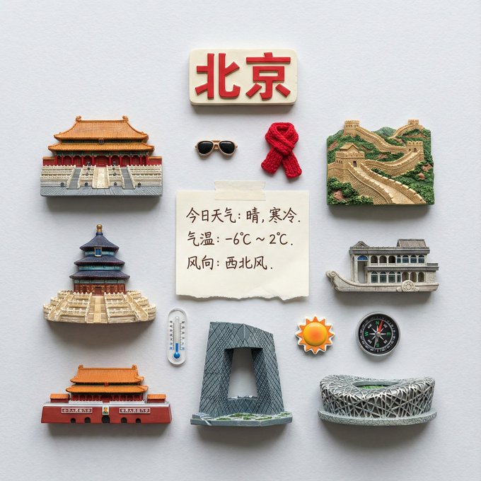 Clear Directly Top-down Photograph of Shanghai Landmarks as Realistic Miniature 3D