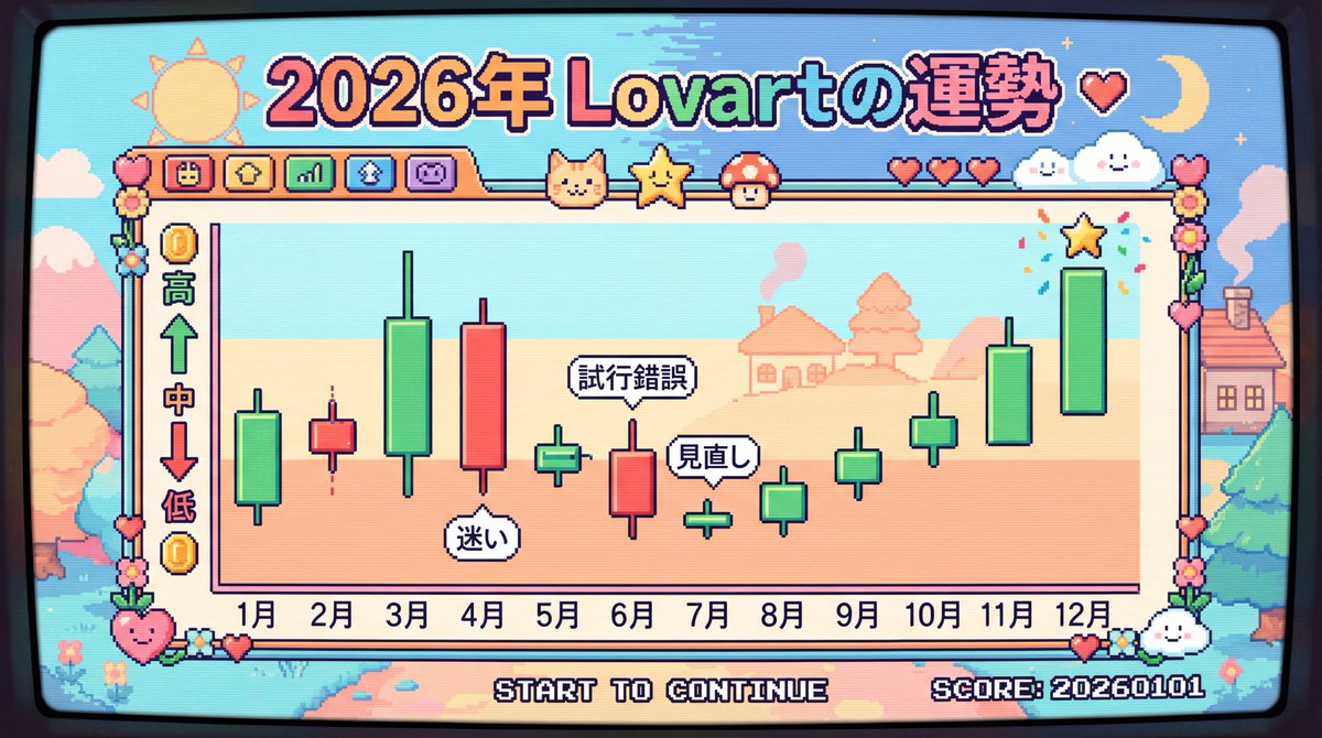 2026 Lovart Fortune Super Famicom Pixel Chart