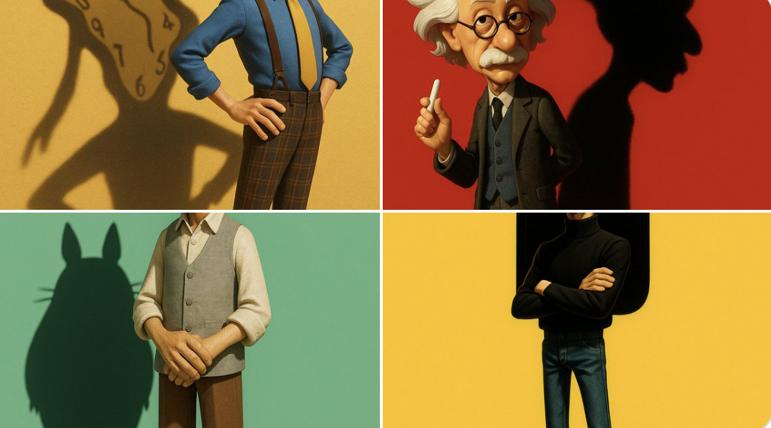 High-resolution Vertical Pixar-style 3D Character Illustration