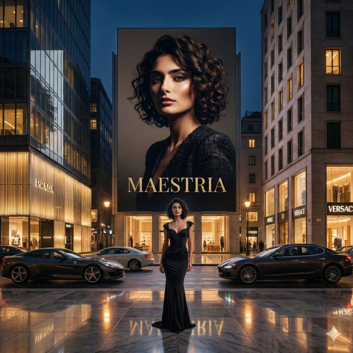 Couture Queen Led Billboard
