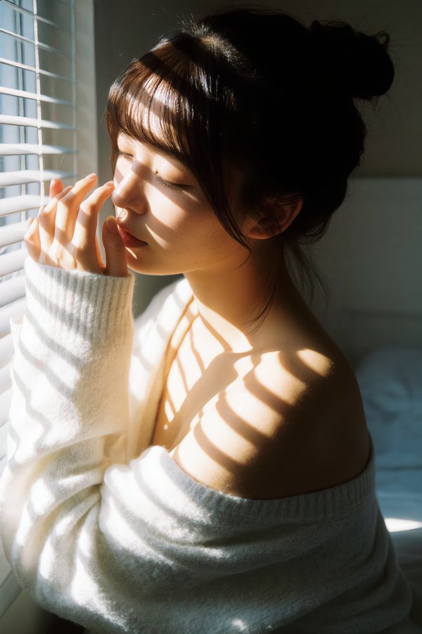 Blinds Light Girl