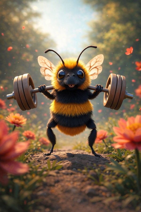 Gym Bee Barbell