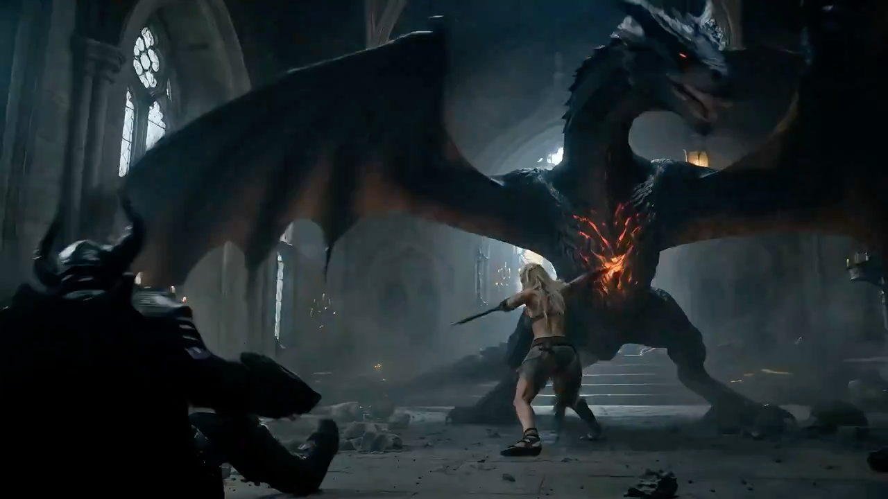Ruins Heroes Slay Dragon