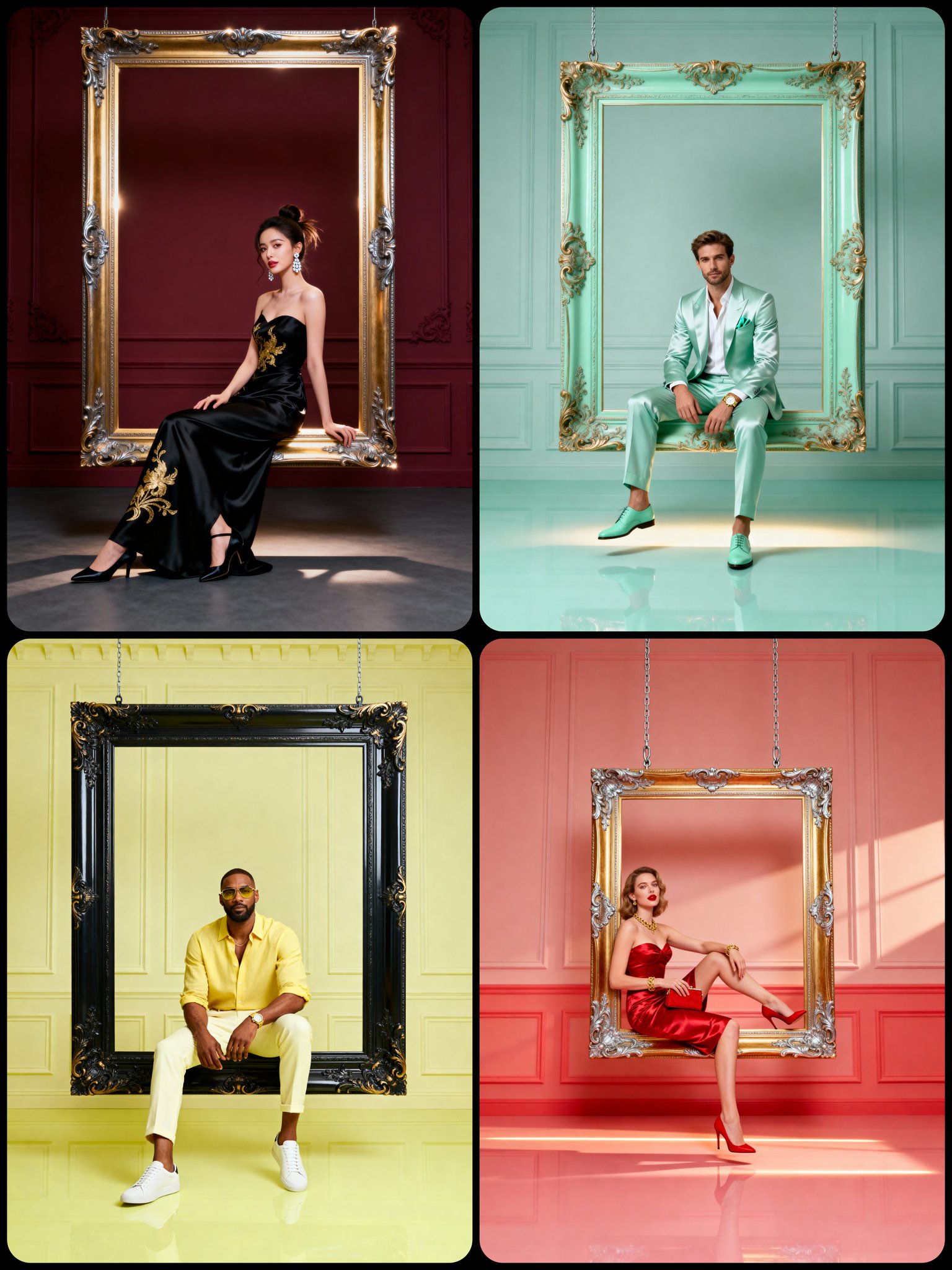 Premium Luxury Fashion Portrait