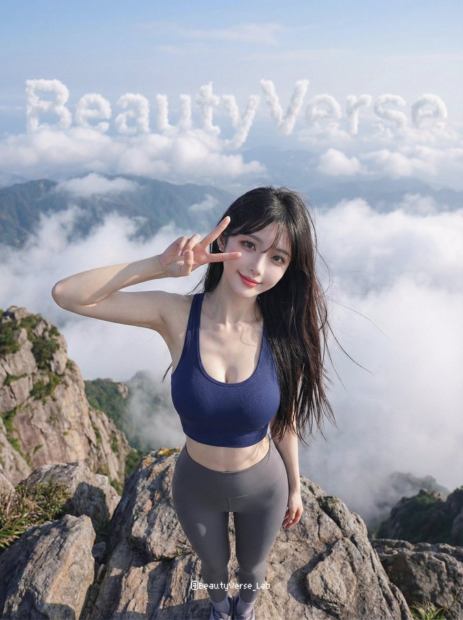 Peak Selfie of a goddess