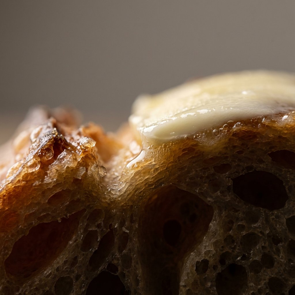 Extreme Macro Food Topography
