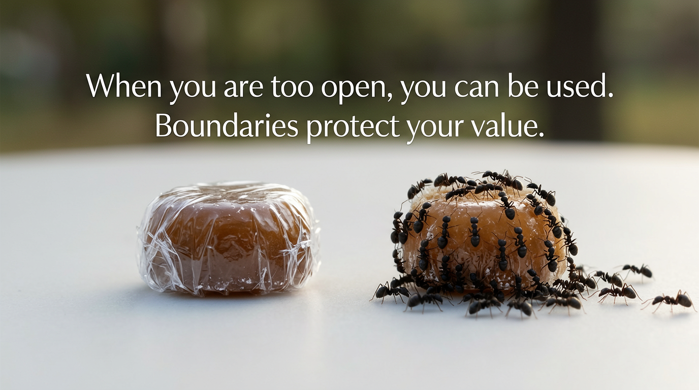 Candy Wrapper & Ant Siege Metaphor