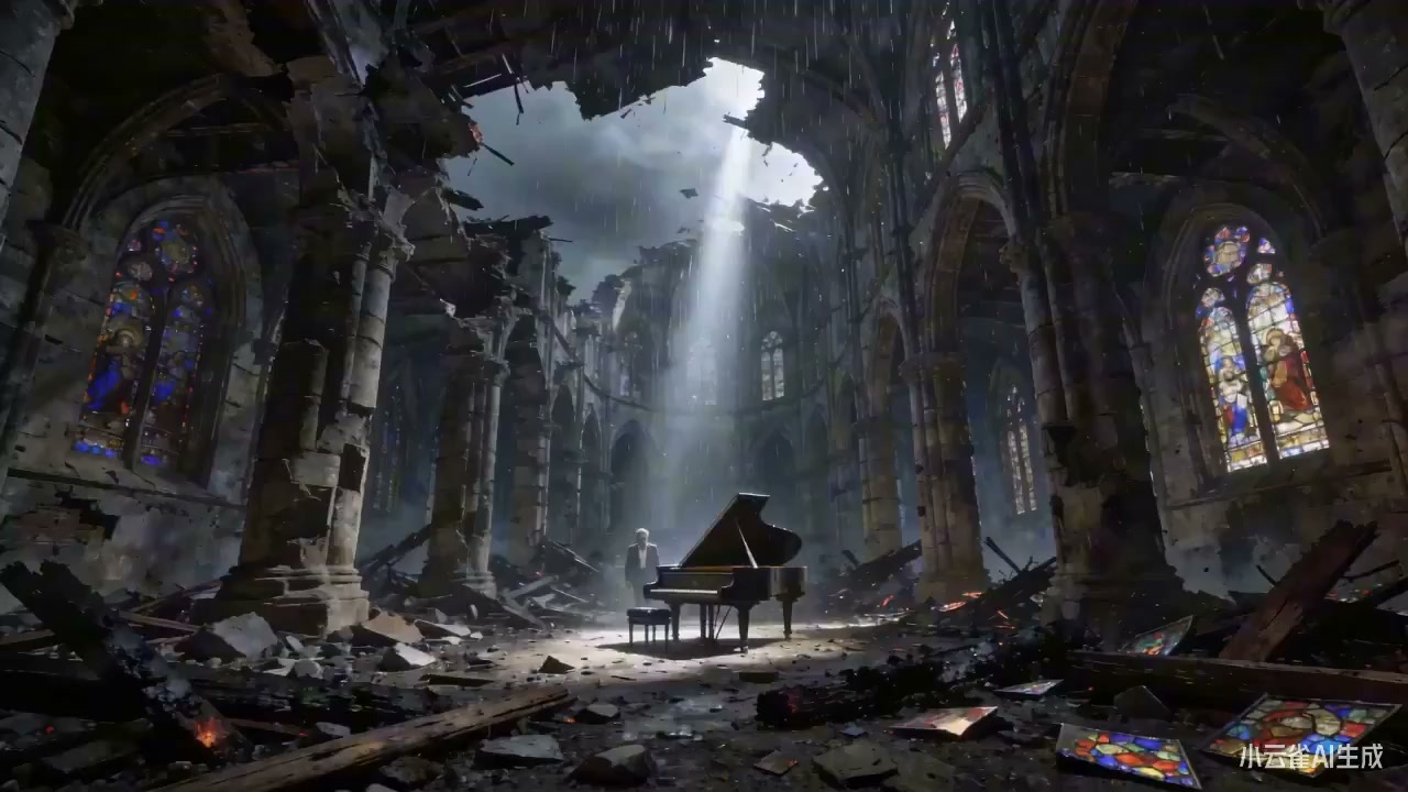 Ruins Piano Reversing Time