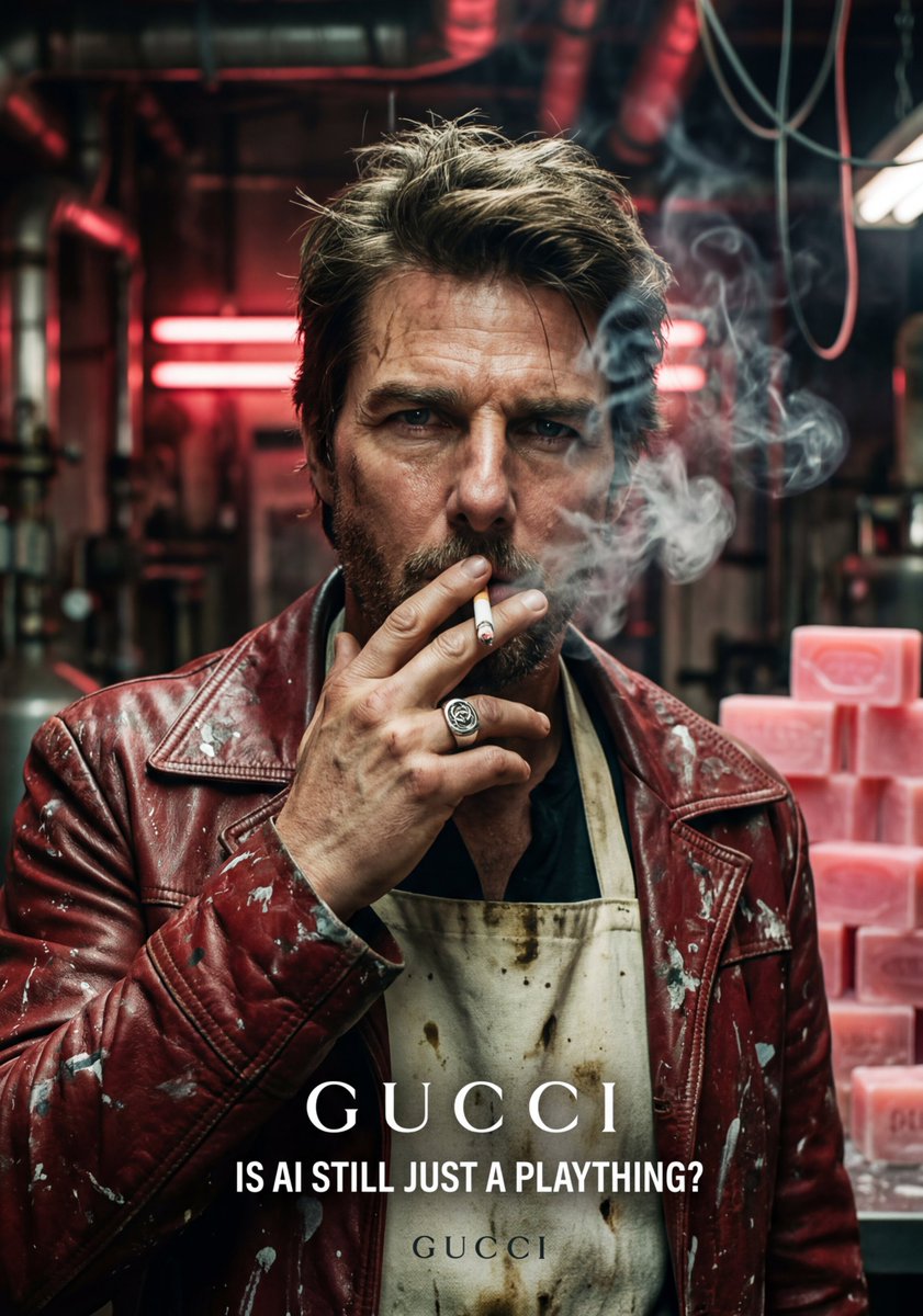 Industrial Tom Cruise Gucci Grit