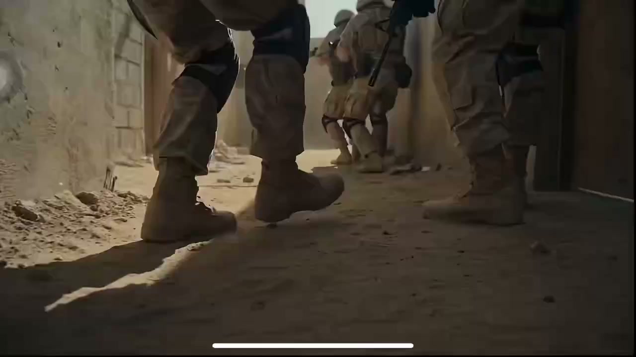 Cinematic Middle East Battlefield Smoke
