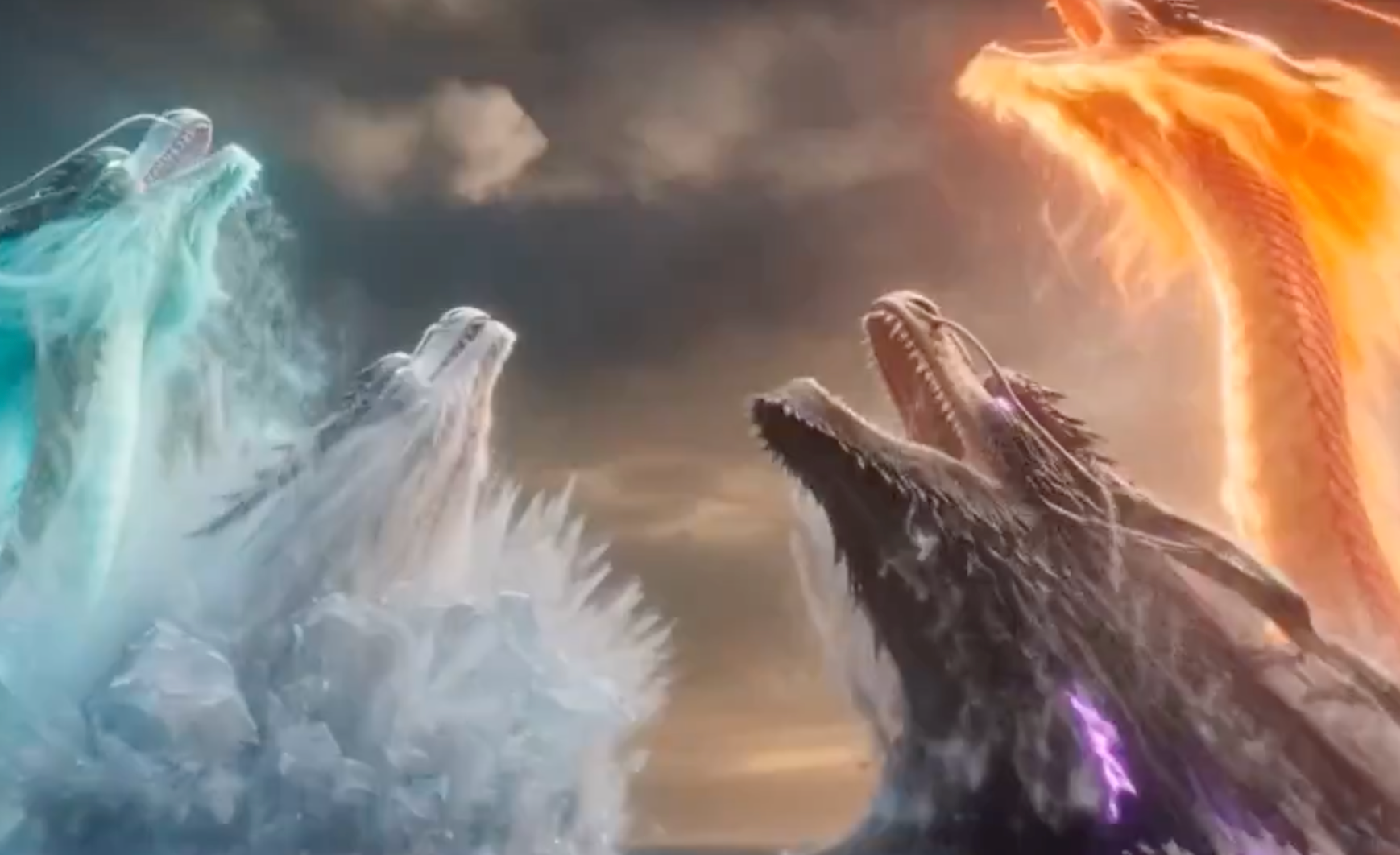 Four Sea Dragon Kings Awakening Epic Effects