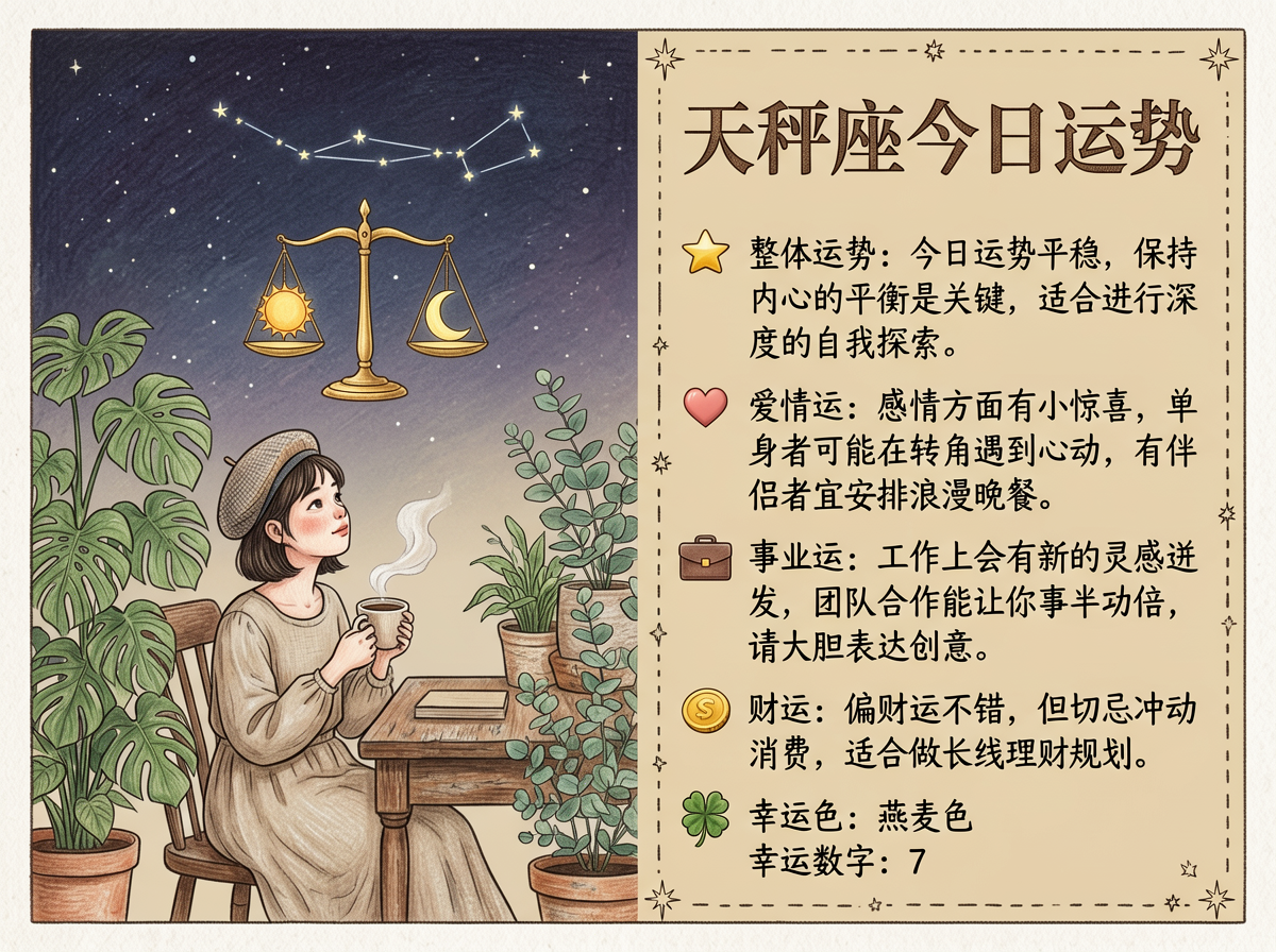 Horoscope Fortune Card