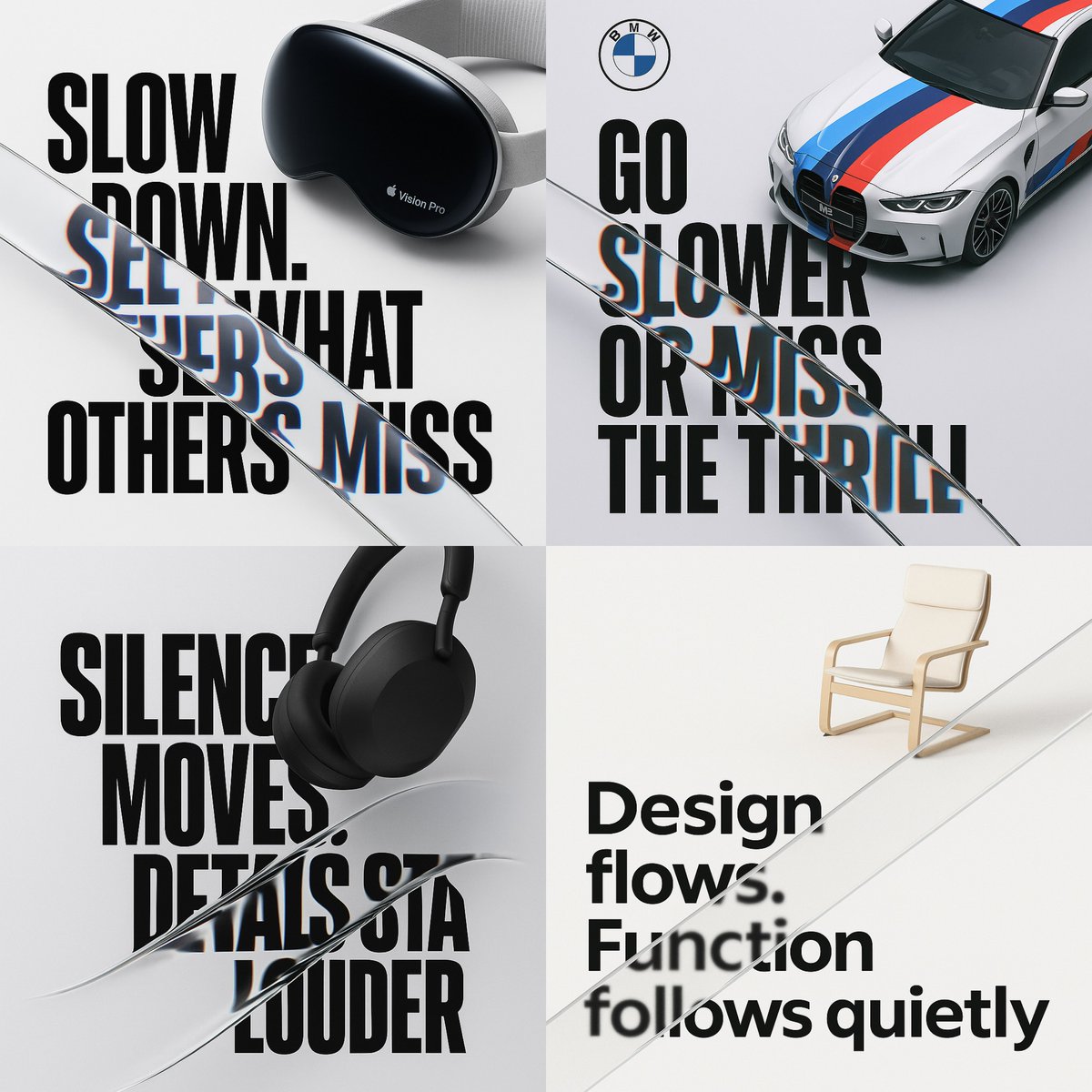 A Cinematic Brand Poster Featuring BRAND NAME Include a Bold Six-word