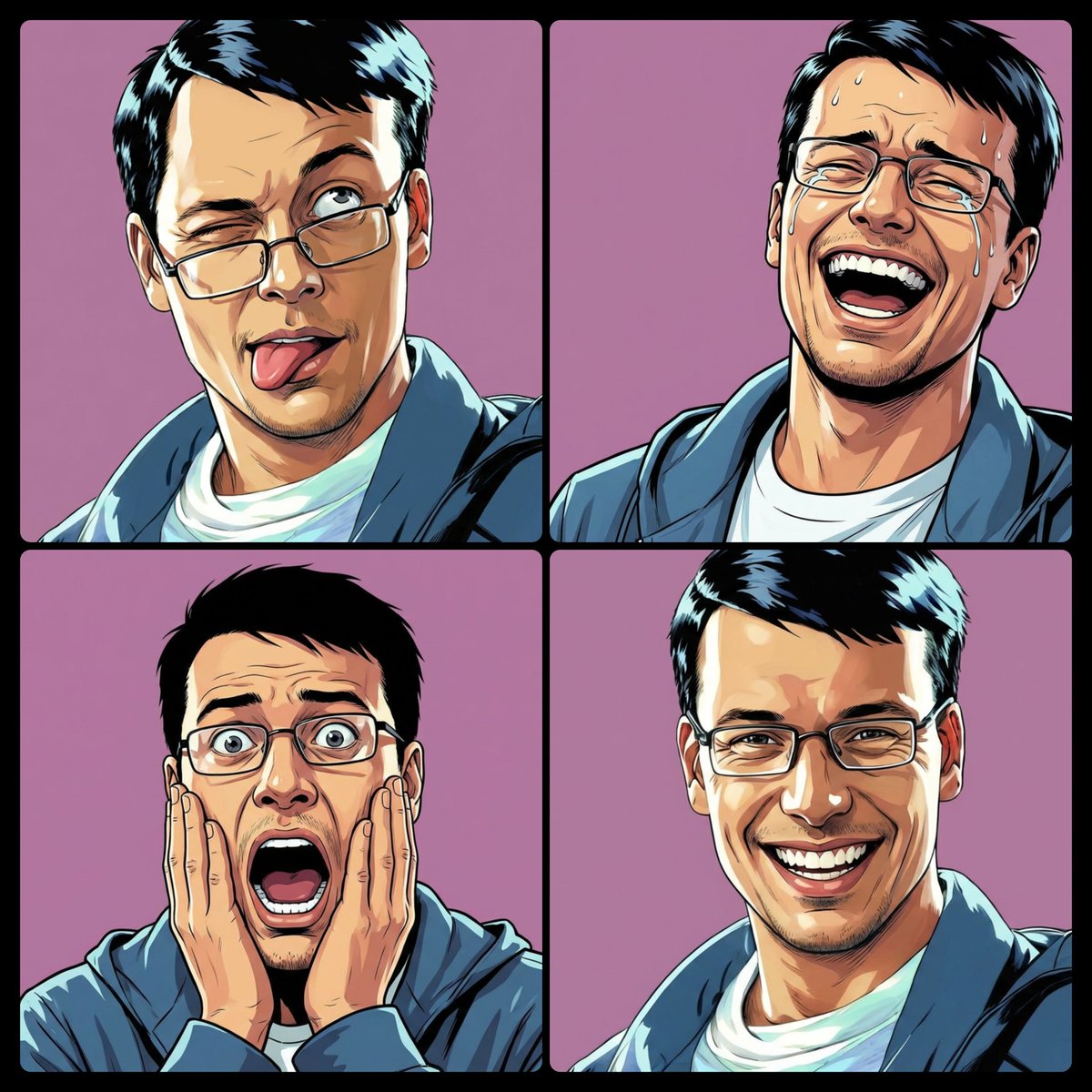 This Person Do the Expression of Emoji EMOJI