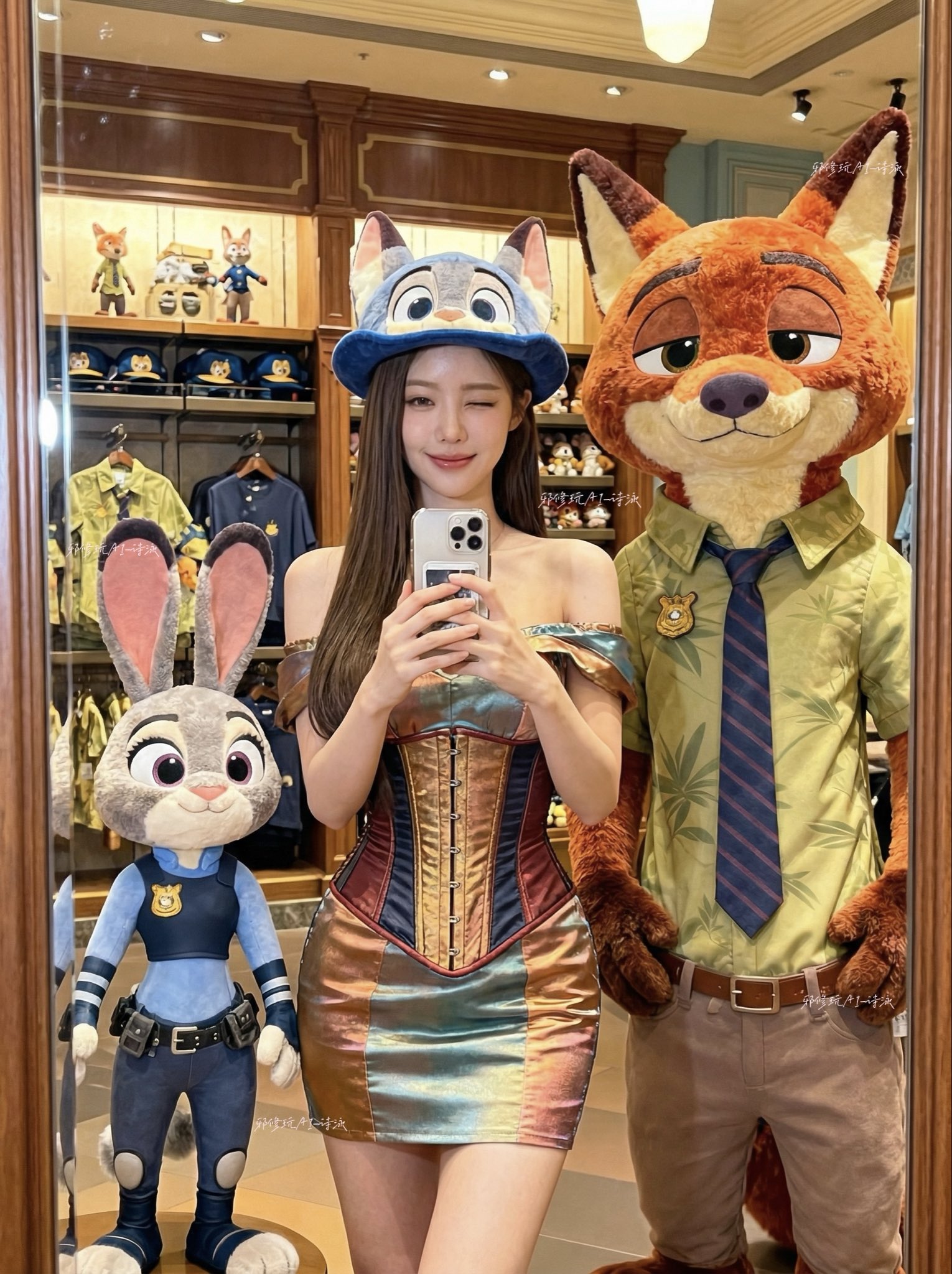 Nano Banana Pro Configuration Zootopia Cyber Fan Concept Generated by AI