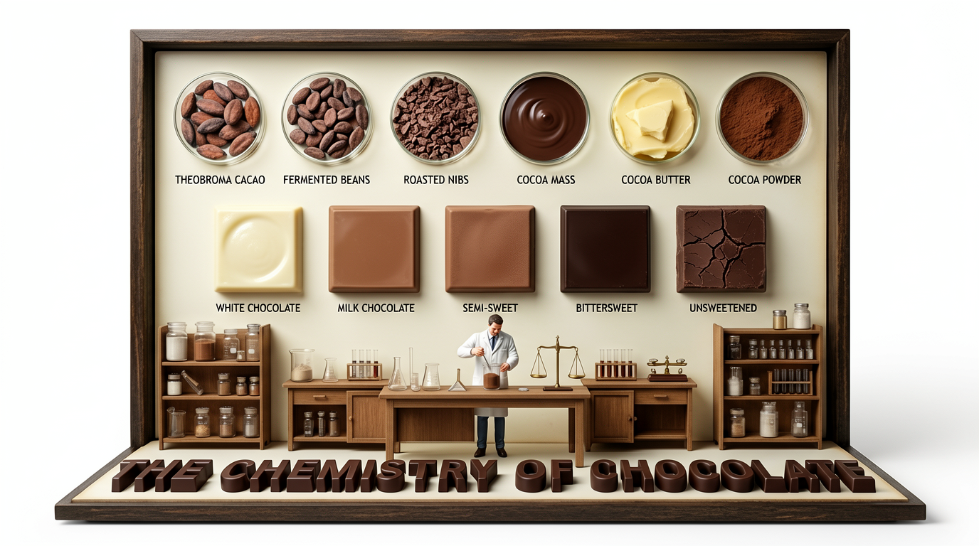 Chocolate Craft Vintage Miniature Teaching Model