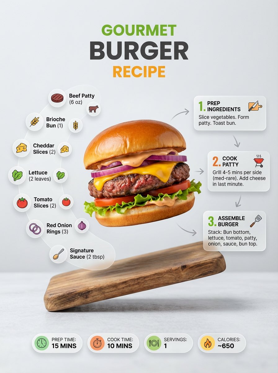 Ultra Clean Recipe Infographic