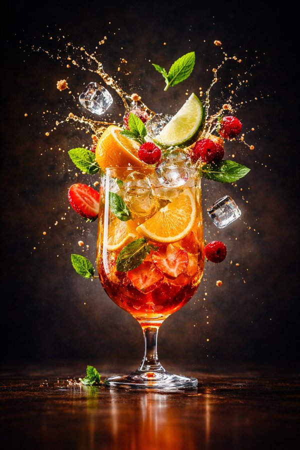 Hyper Realistic Cocktail Art