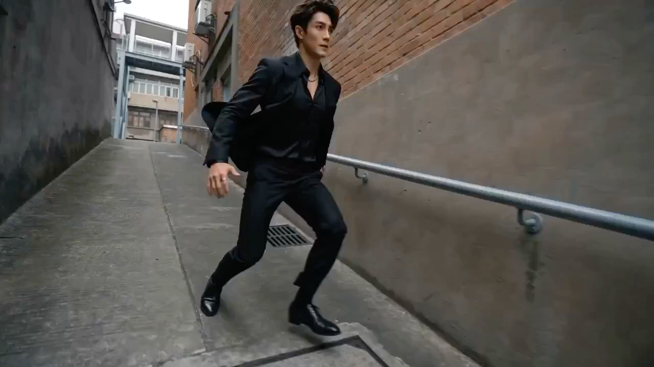 Extreme Street Parkour Cinematic Closeup