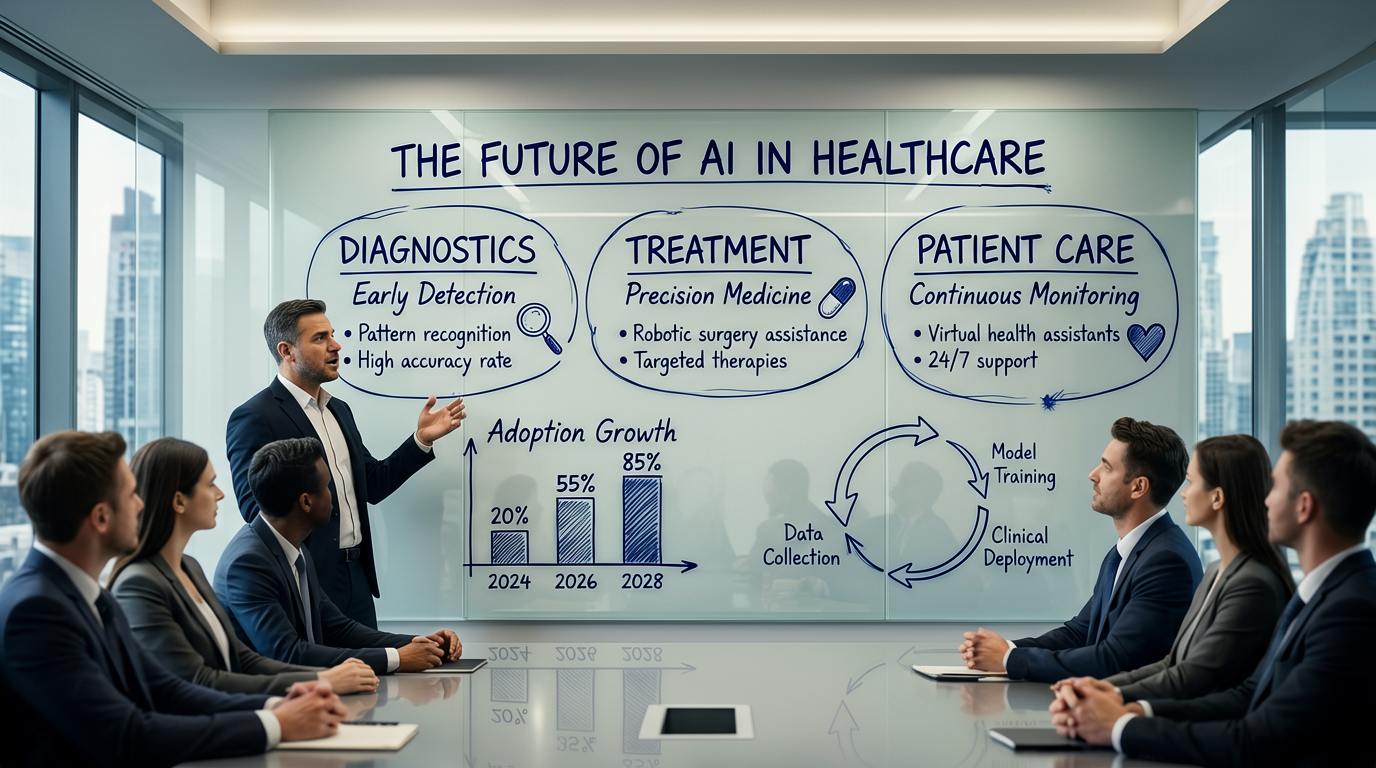 Corporate Meeting Room Whiteboard Presentation