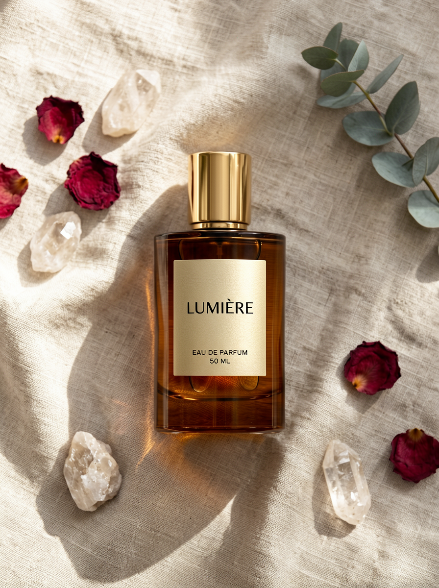 Luxury Perfume Sand Ad Photography