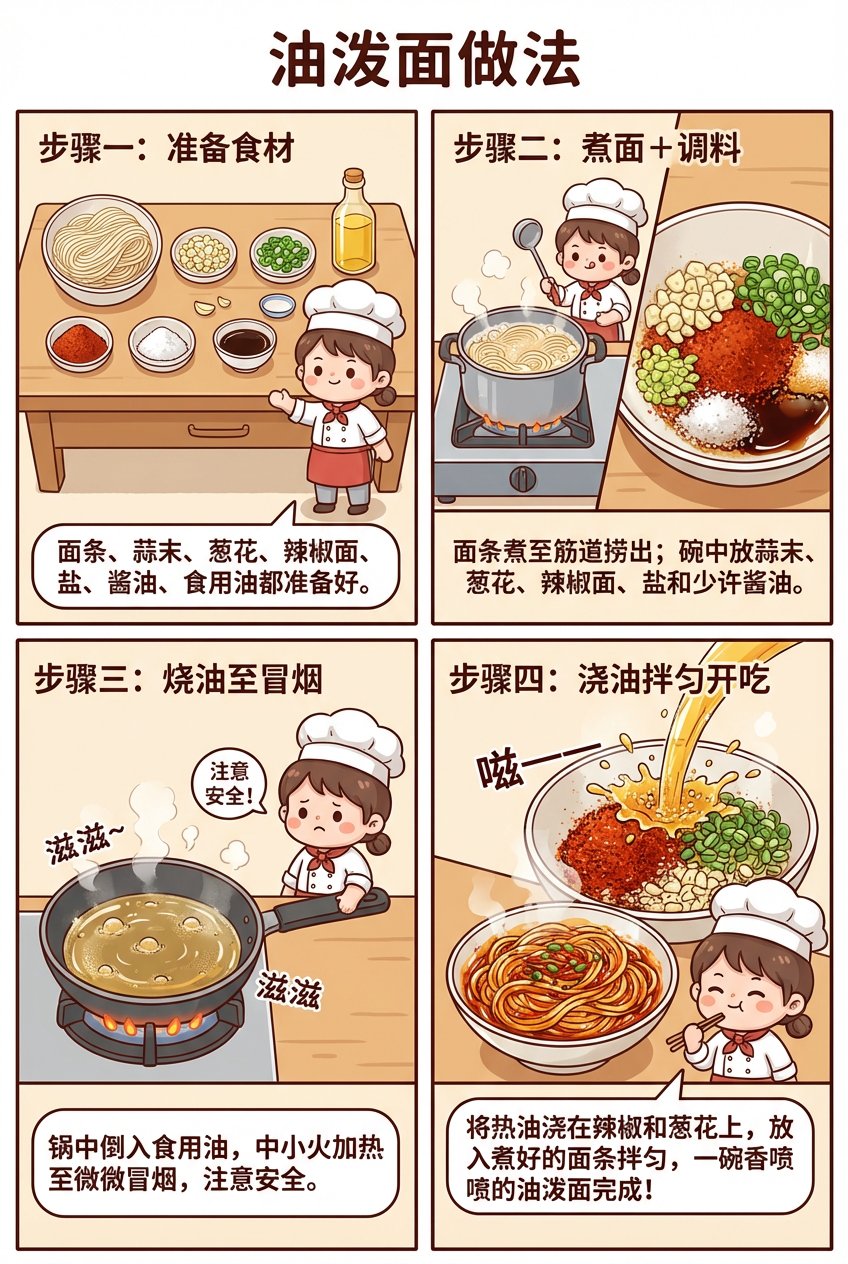 Biang Biang Noodle Panel Comic