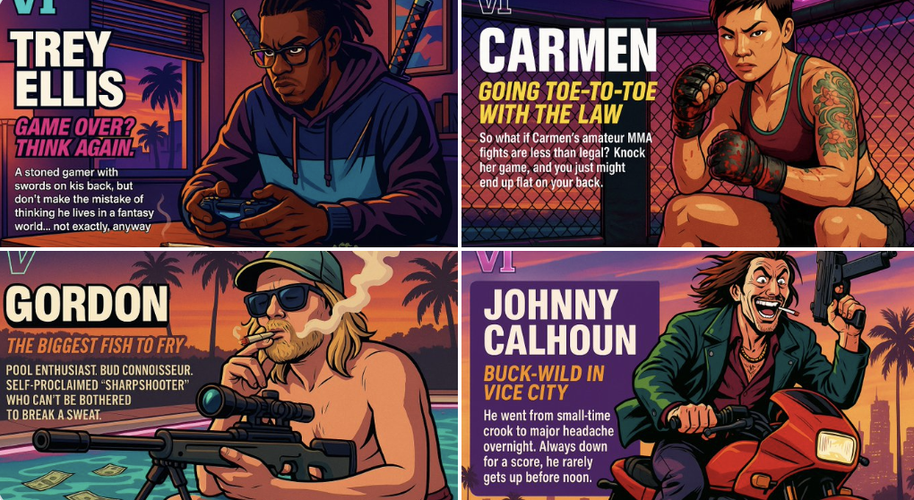 Act as a Creative Director at Rockstar Games