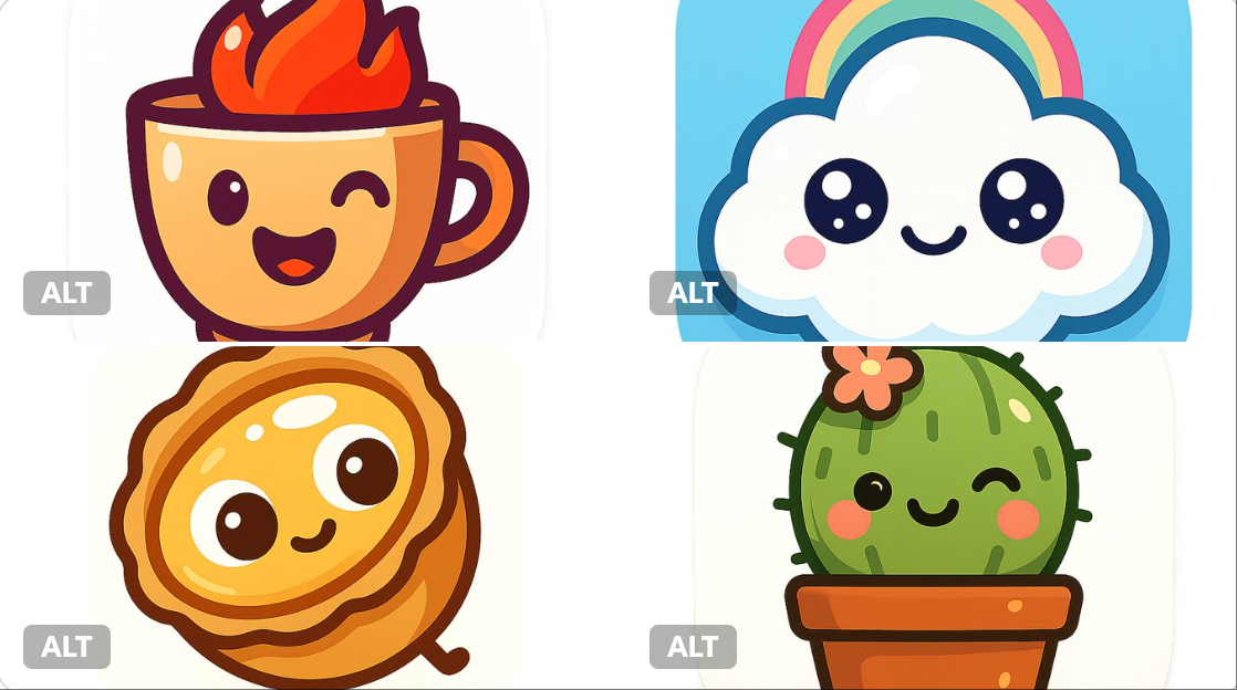Playful and Modern App Icon Design of a Cute Coffee Cup