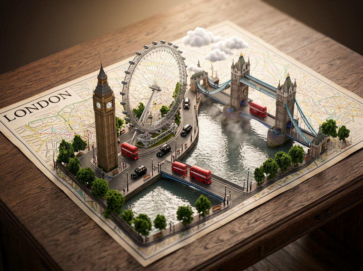 Tokyo Miniature City 3D Map