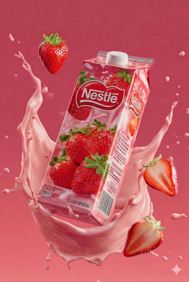 Strawberry Juice Commercial Pack