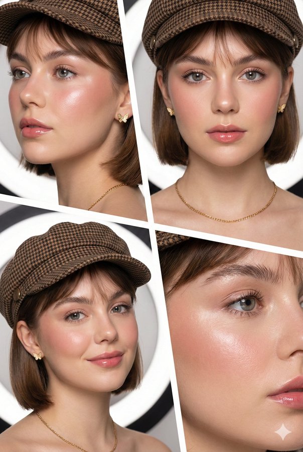 K Beauty Four Panel Editorial