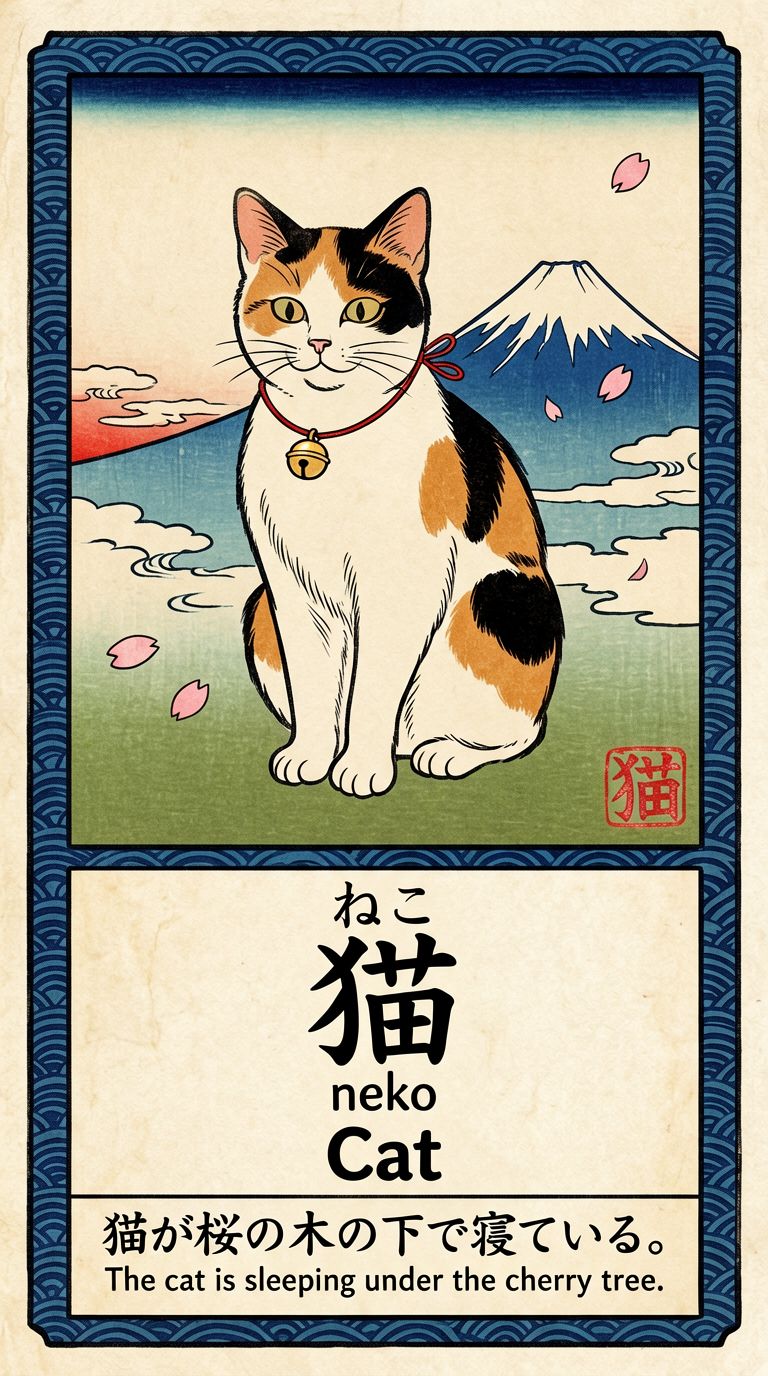 Ukiyo-e Flash Cards