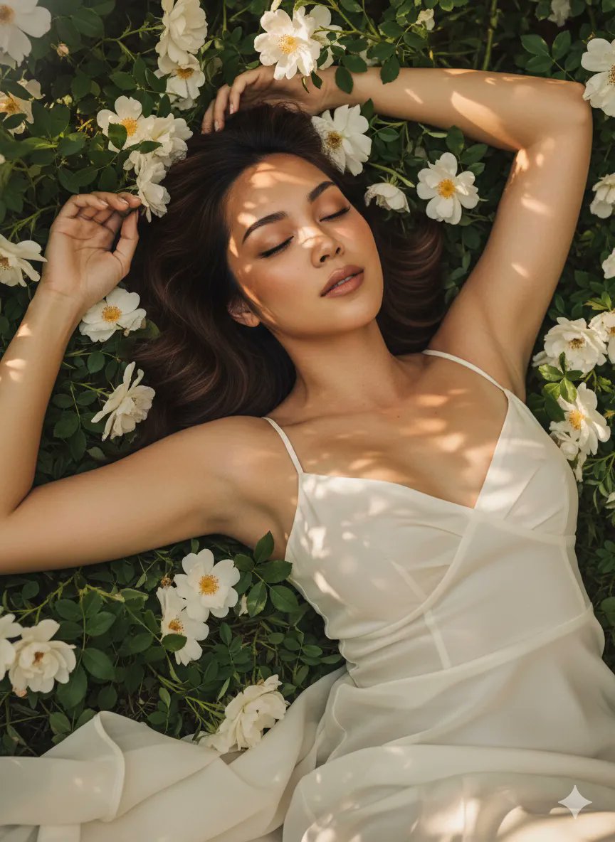 Silk Chiffon Secret Garden