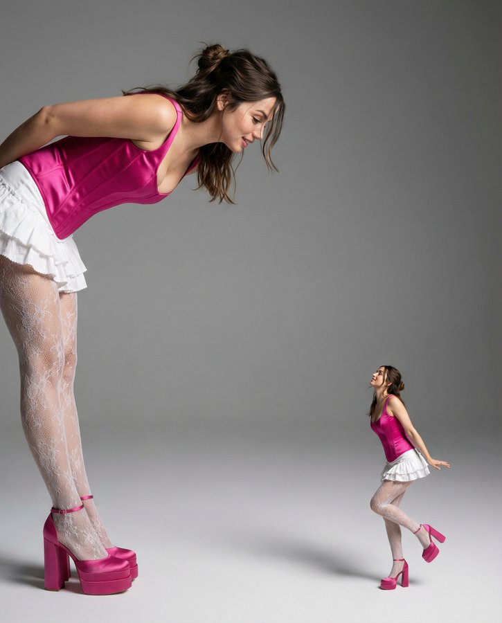 Barbie Giant Doll Perspective