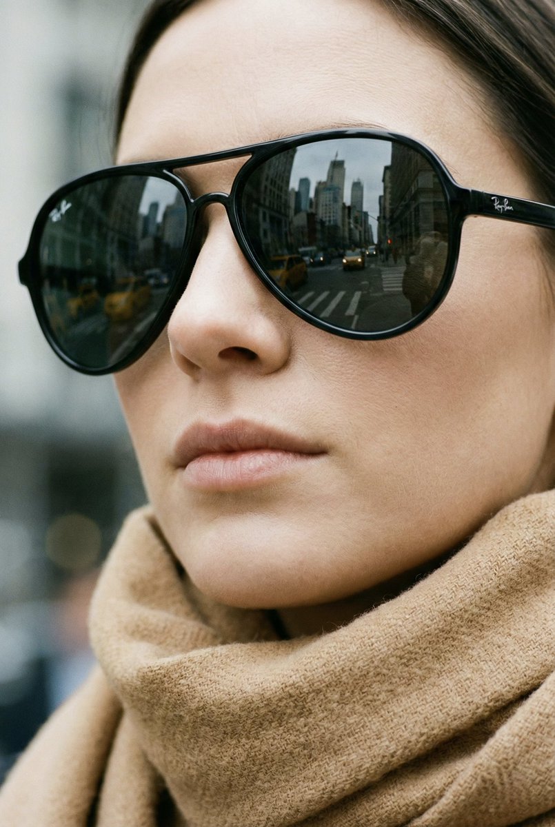 Modern Sunglasses Nyc Reflection