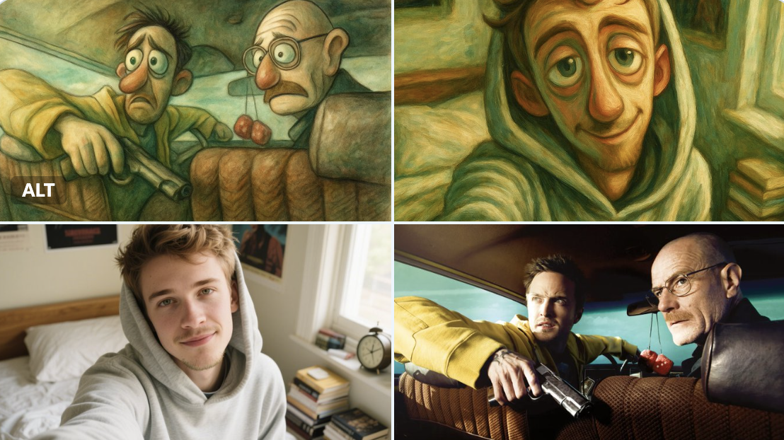 The Uploaded Image into a Surreal Illustration with a Whimsical Dream