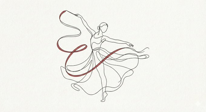 Minimalist Black Line Art
