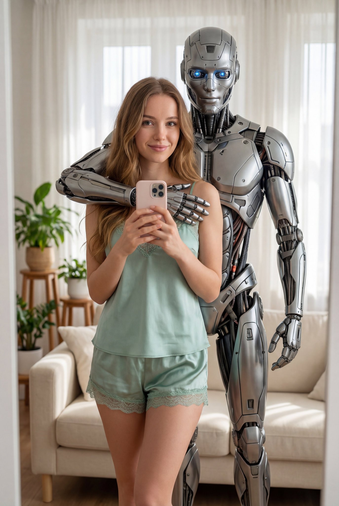 A Warm Moment Between a Human and a Robot