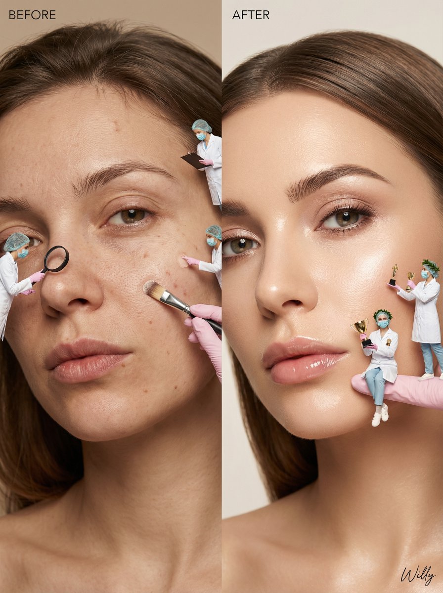 Surreal Miniature Flawless Skin